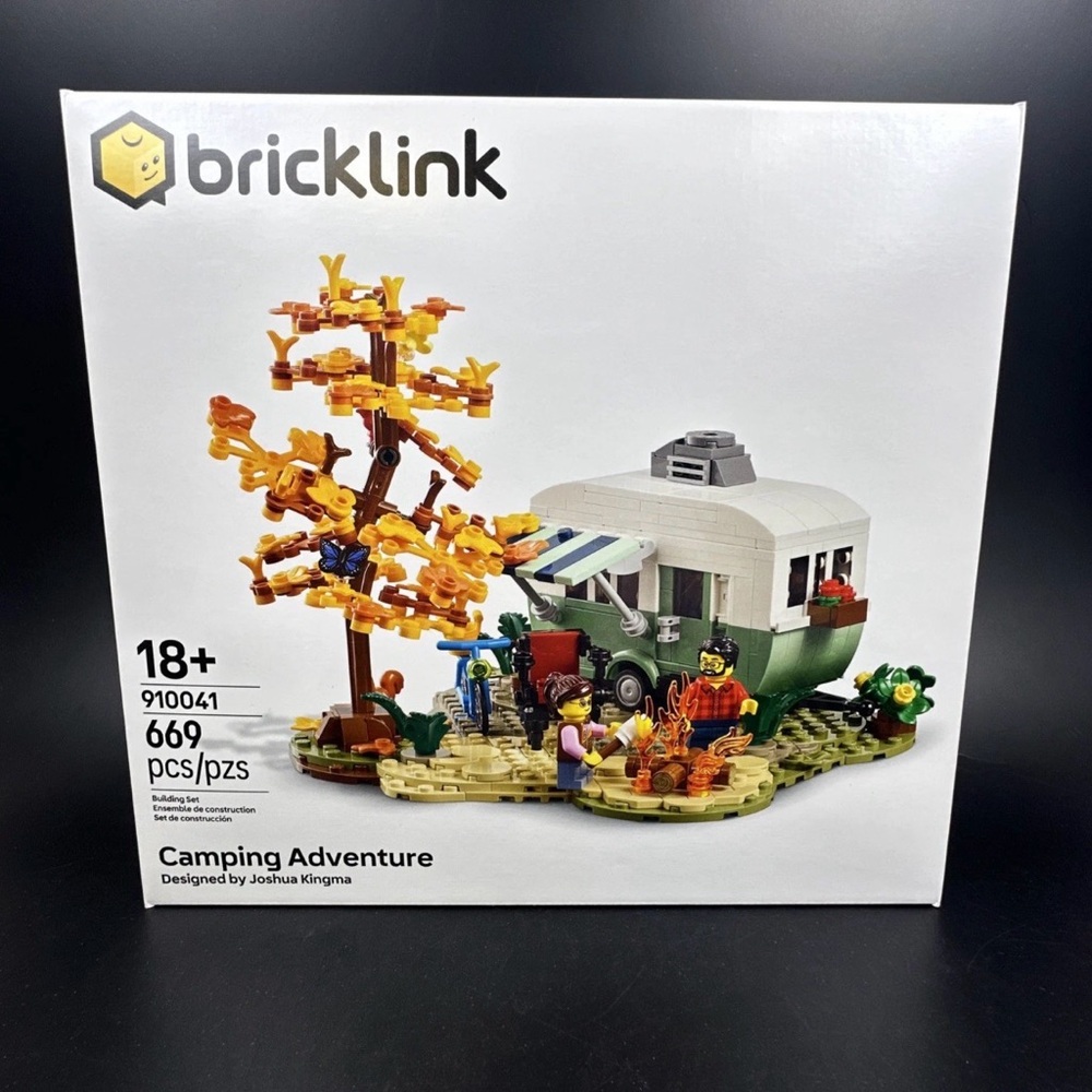 Lego 910041 Camping Adventure Bricklink Designer Program Series 3 New / RETIRED